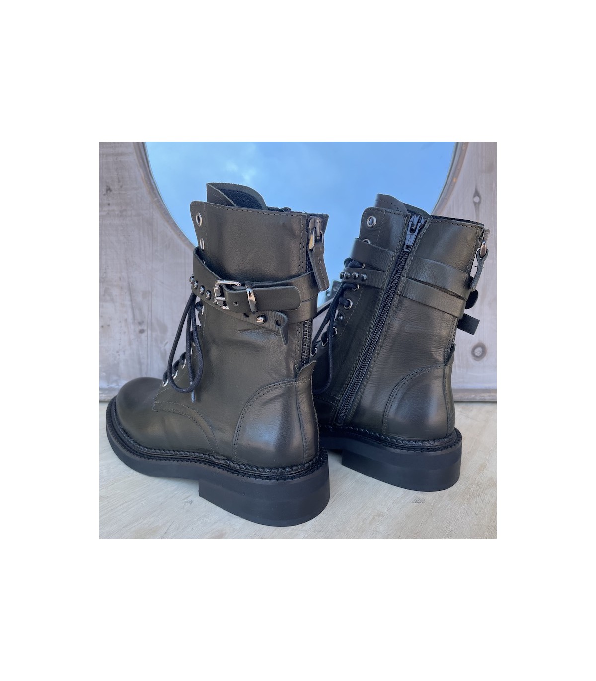Semerdjian Bottines E320E8 KAKI HIVER H22