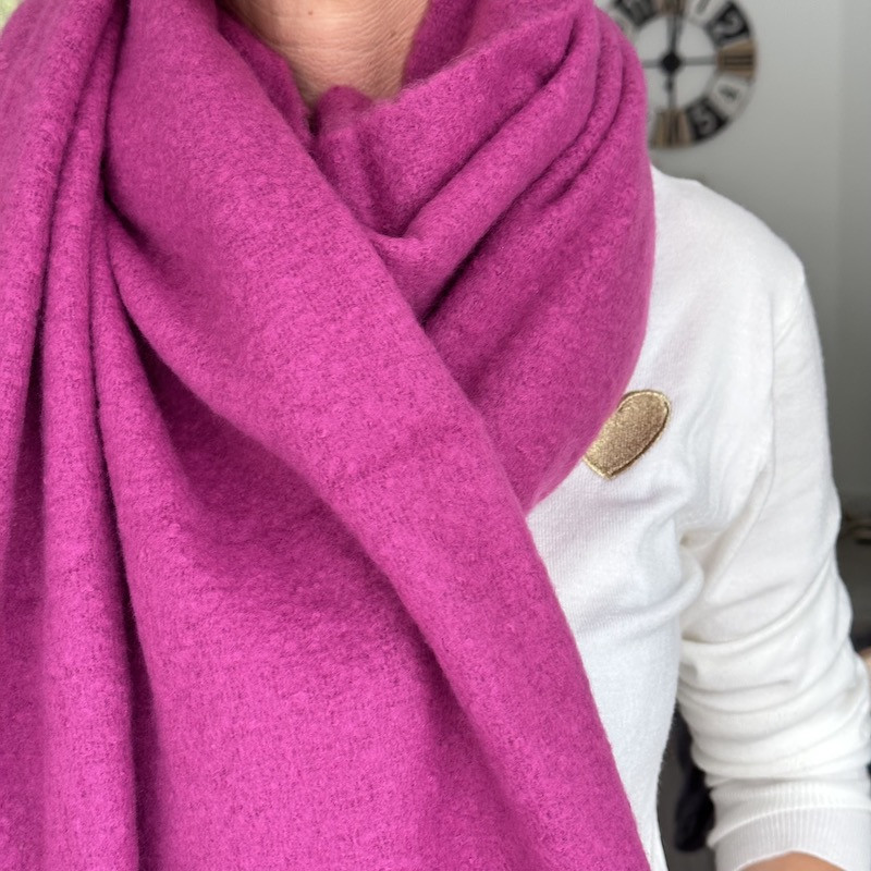 écharpe Laine Femme Tricot Écharpe Femme ZSUN Hiver - Laine Viscose - Classique Et Douce - Modèle 2203 - Multicoloris Coloris Tendance