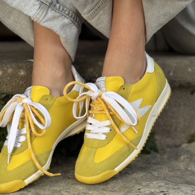Baskets Semerdjian Joyce D197 Jaune