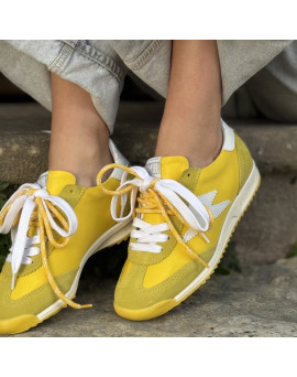 Baskets Semerdjian Joyce D197 Jaune