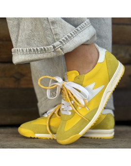Baskets Semerdjian Joyce D197 Jaune