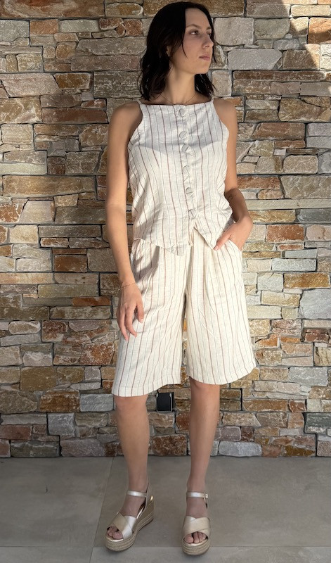 image accessories Top Ichi IHLINNO WA2 Beige E26 